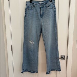 LOFT Light Blue Flare Jeans